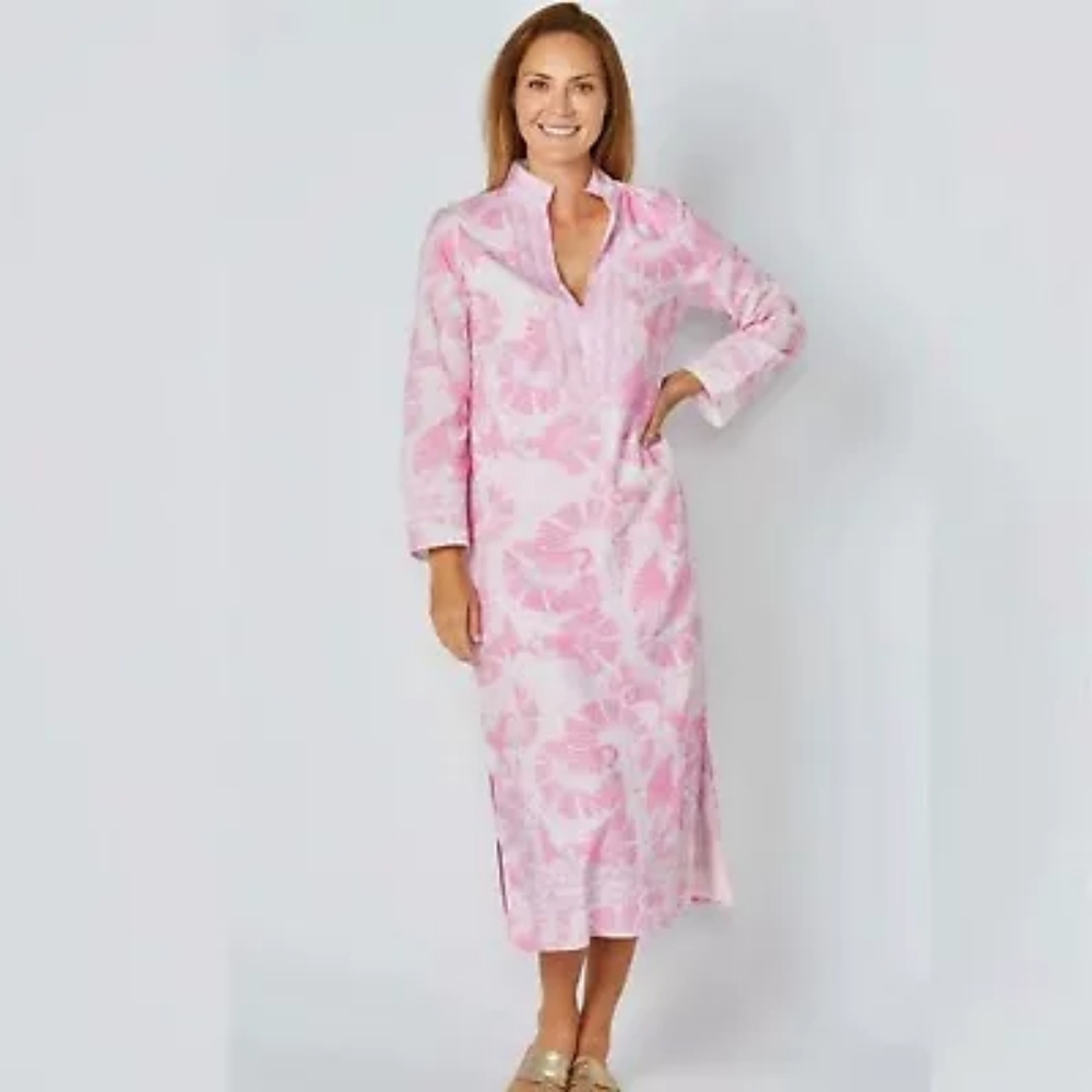 Sail to Sable Pink CKB Print Tunic